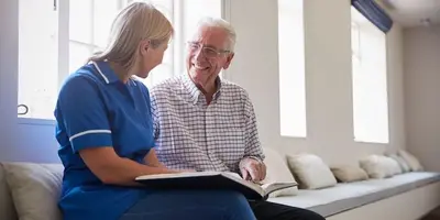 What is the difference between a residential home and a nursing home?