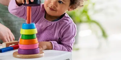 Support Worker with child